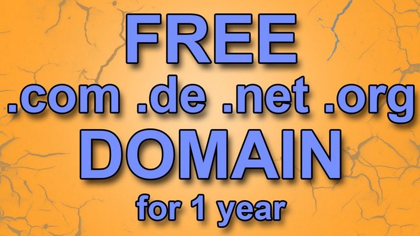 Free .Com .Net .Org Domain with lifetime Unlimited Free Hosting