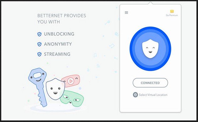 BetterNet VPN for Chrome Browser