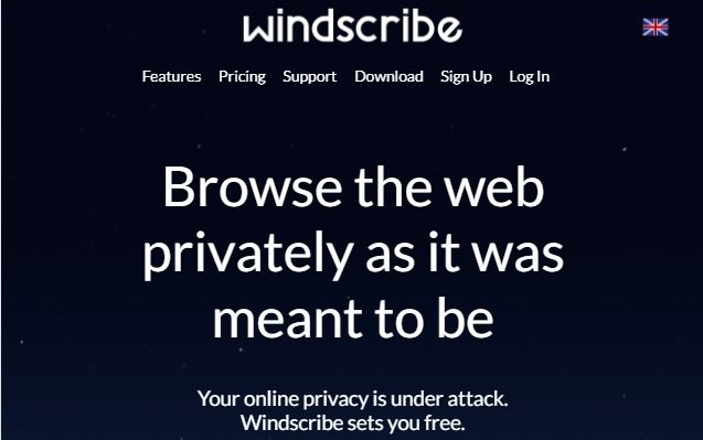 windscribe vpn free