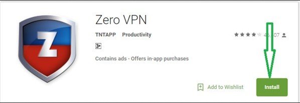 zero vpn pc windows 10/8.1/7