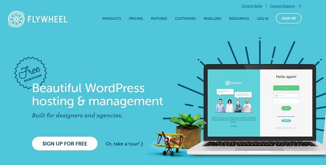 Flywheel Managed WordPress Hosting for Designers and Agencies