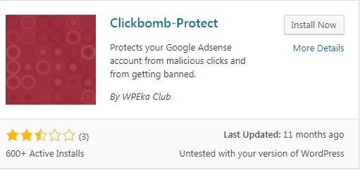 Clickbomb Protect