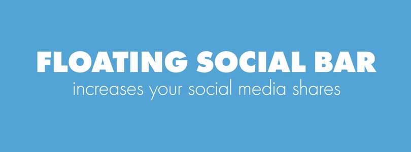 Floating Social Bar – Best Social Media Plugin for WordPress
