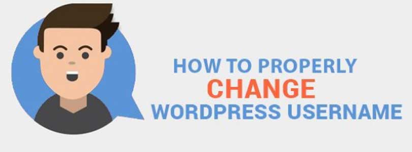 How to Properly Change Your WordPress Username