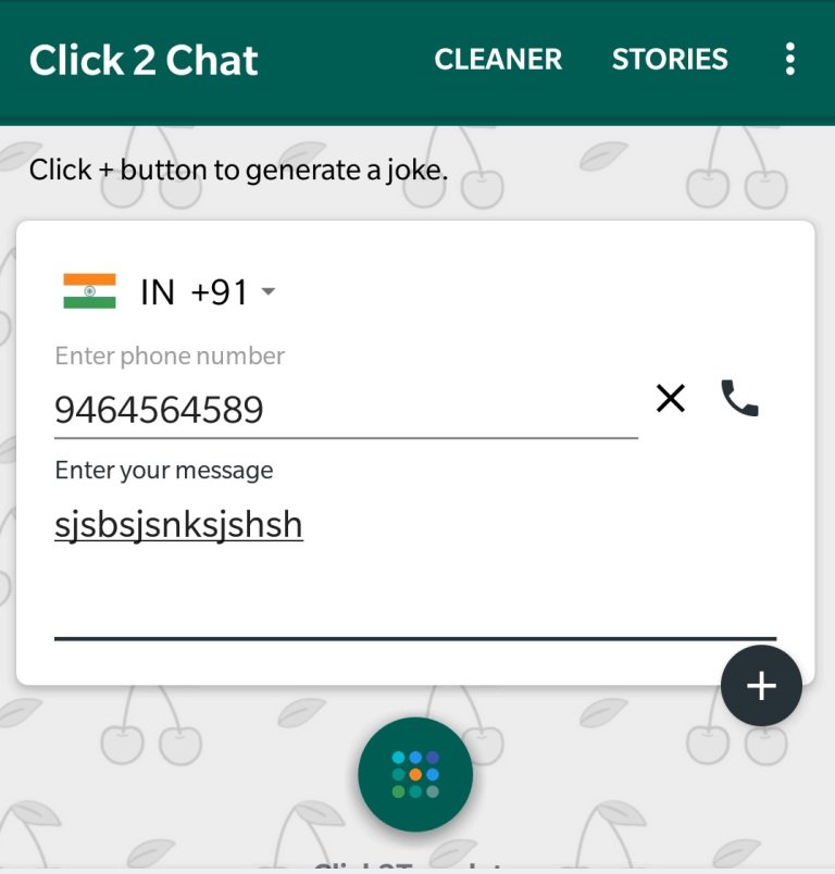 click 2 chat app