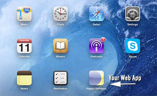 How to Ask Readers to Add Your WordPress Blog Icon on iPhone