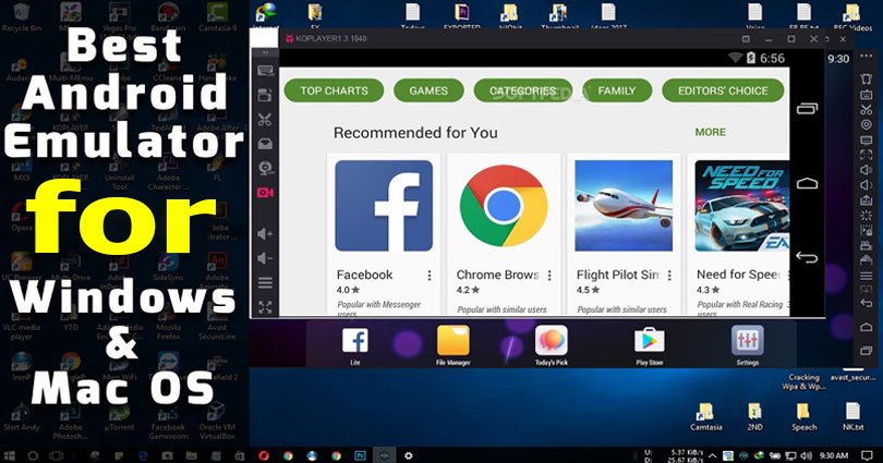 10 Best Android Emulators for PC Windows 10/7/8/8.1, Mac