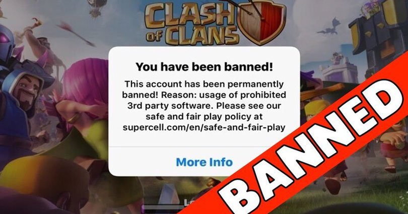 How to Restore the CoC Accounts Banned