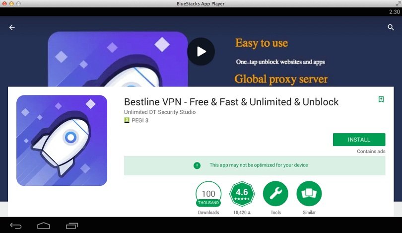 bestline vpn for windows mac download