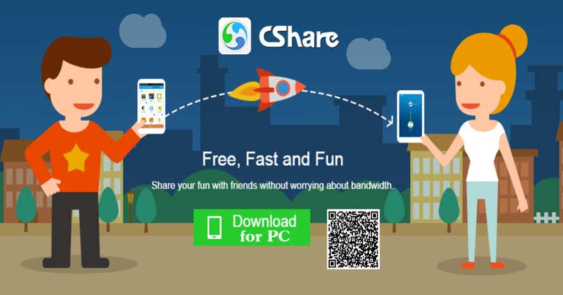 cShare for PC/ Laptop on Windows 10/8.1/8/7/XP/Vista & Mac Computer