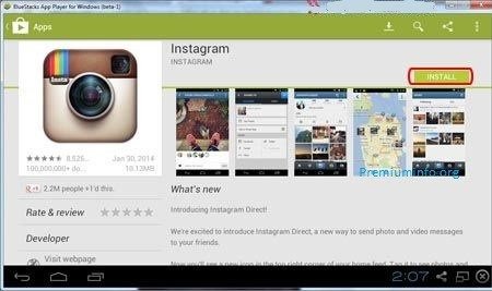 cara membuat akun instagram di PC 3