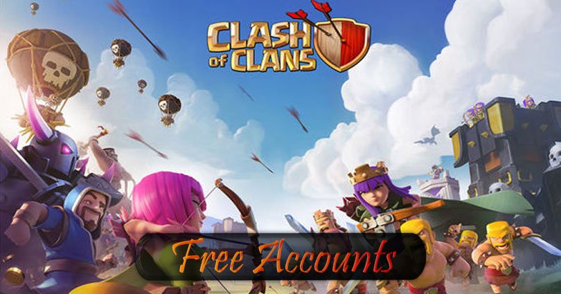 Clash of Clans Premium Accounts Free