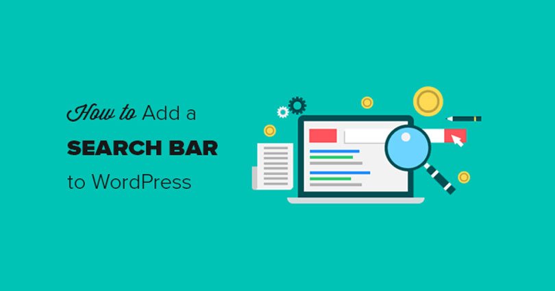 How to Add a Search Bar to WordPress Menu