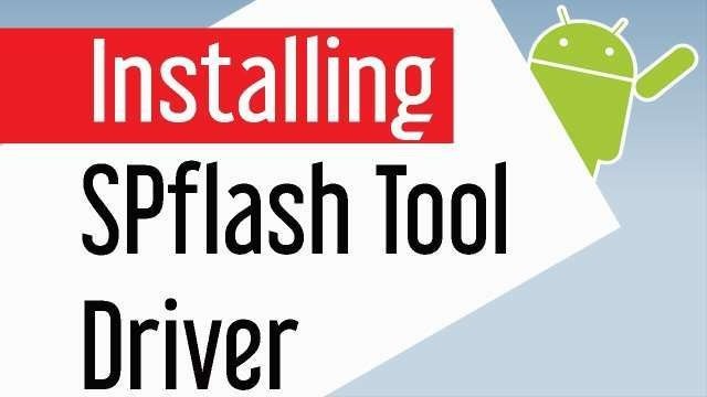 installing sp flash tool