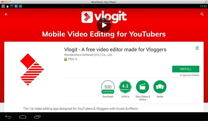 vlogit app for pc windows