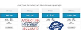 cloudfile premium account
