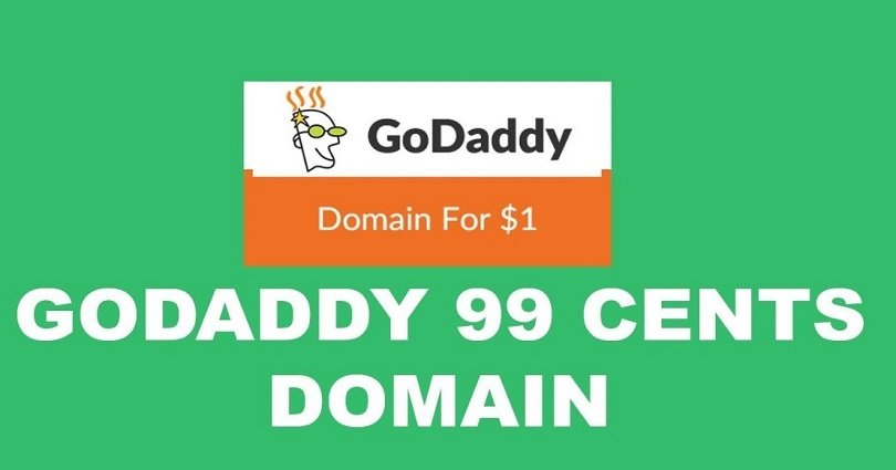 99 cent domain GoDaddy