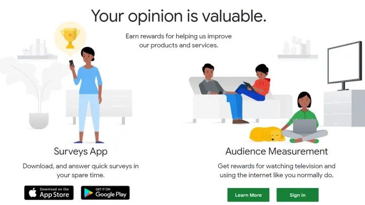 google opinion rewards