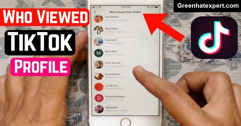 how to see who viewed your tiktok profile