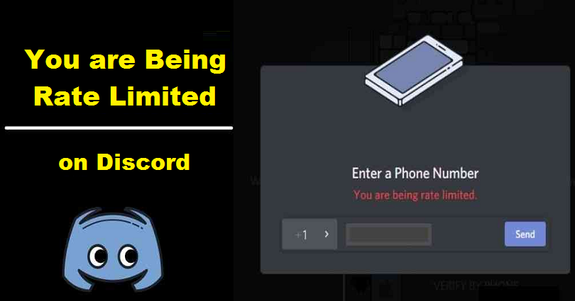 you are being rate limited on discord