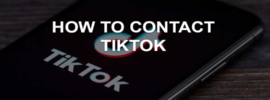 contact tiktok