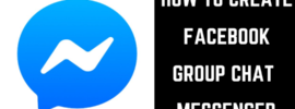 how to create a group chat on messenger