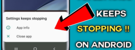 How to Fix Settings keeps stopping on Samsung