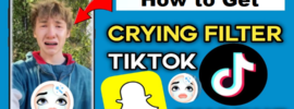 How to Get the Crying Filter on Snapchat or TikTok