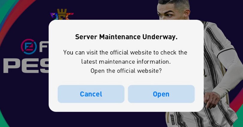 How to Fix Server Maintenance Underway in eFootball