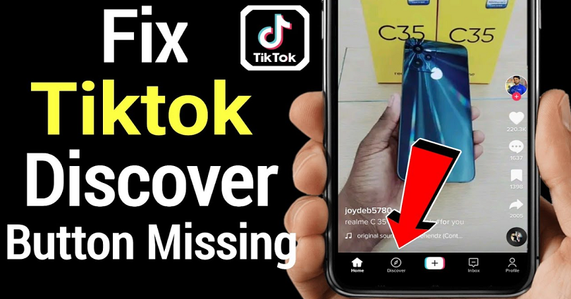 How to Fix TikTok Discover Button Missing