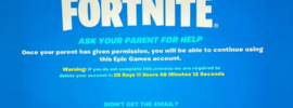 How to Fix Ask your parent for help in Fortnite