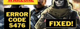 How to Fix Dev Error 5476 in Warzone