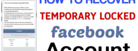 How to Fix Your Account is Temporarily Locked on Facebook