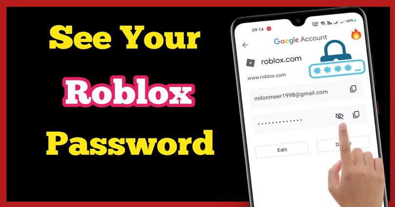 See Roblox Password