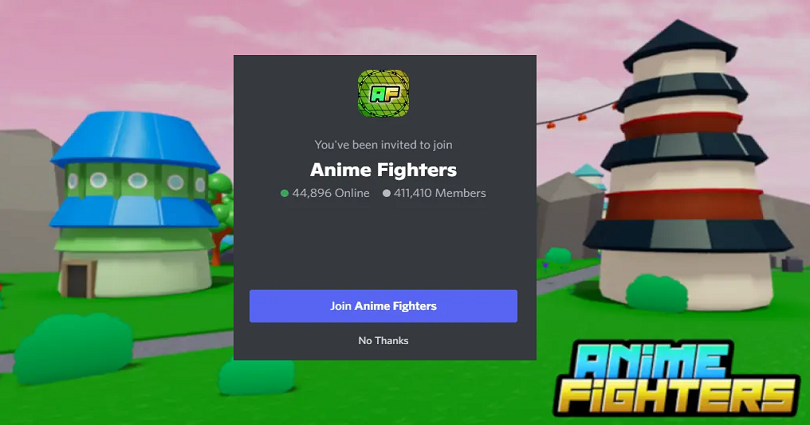 Anime Fighters Simulator Discord Server