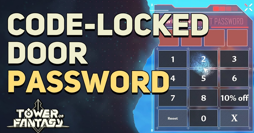 Code-locked Door Password in Tower of Fantasy