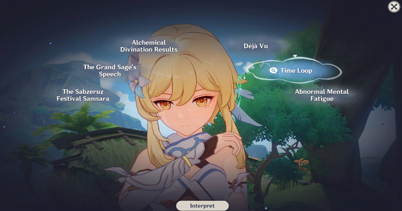 Contemplation Puzzles Answers in Genshin Impact