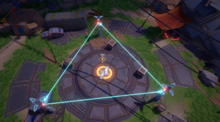 How to Activate other laser beams to open the entrance in Tower of Fantasy