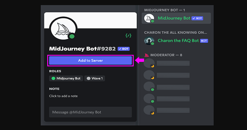 How to Add Midjourney Bot to Your Discord Server
