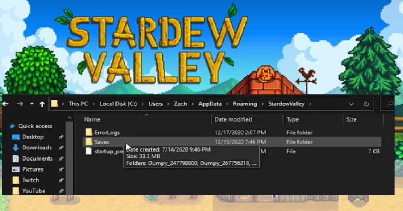 How to Find the Save File Location for Stardew Valley