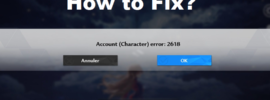How to Fix Error 2618 in Tower of Fantasy