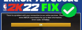 How to Fix NBA 2K22 Error Code 727e66ac