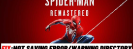 How to Fix Spider-Man Remastered Not Saving Warning directory creation failed