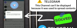 How to Fix This channel can’t be displayed on Telegram