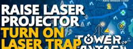 How to Raise laser projector turn on laser trap in Tower of Fantasy
