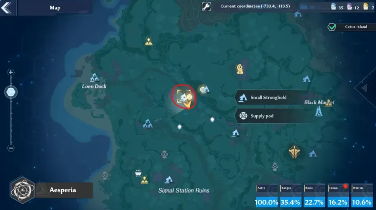 Ketos Location in Tower of Fantasy
