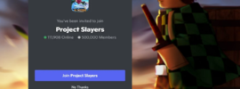 Project Slayers Discord Server