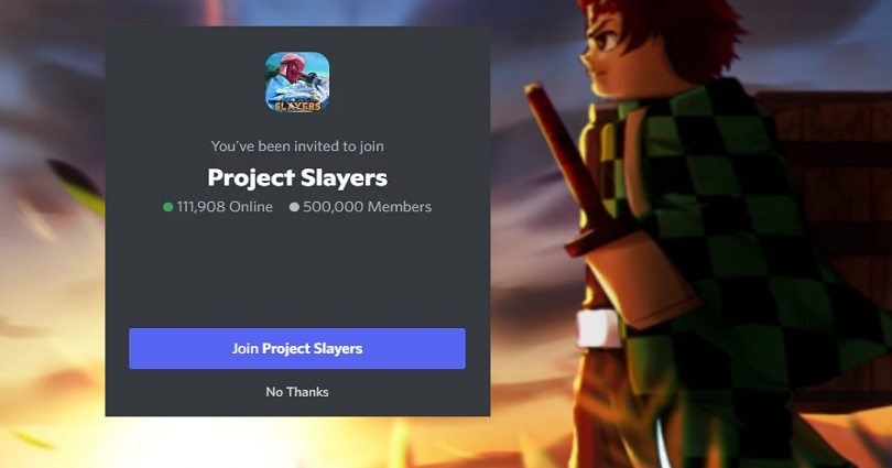 Project Slayers Discord Server