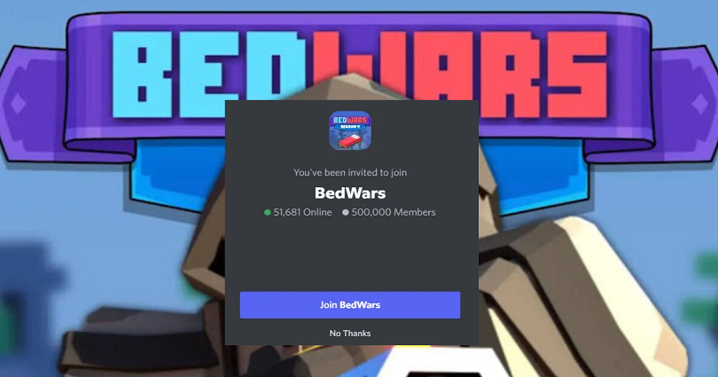 Bedwars Discord Server!