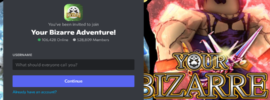 Your Bizarre Adventure Discord Server